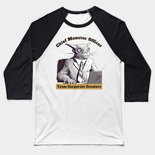 Chief Monster Officer Baseball T-Shirt